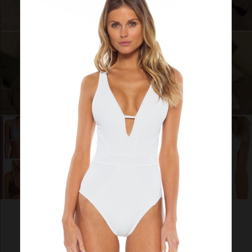 Becca white Skylar one piece